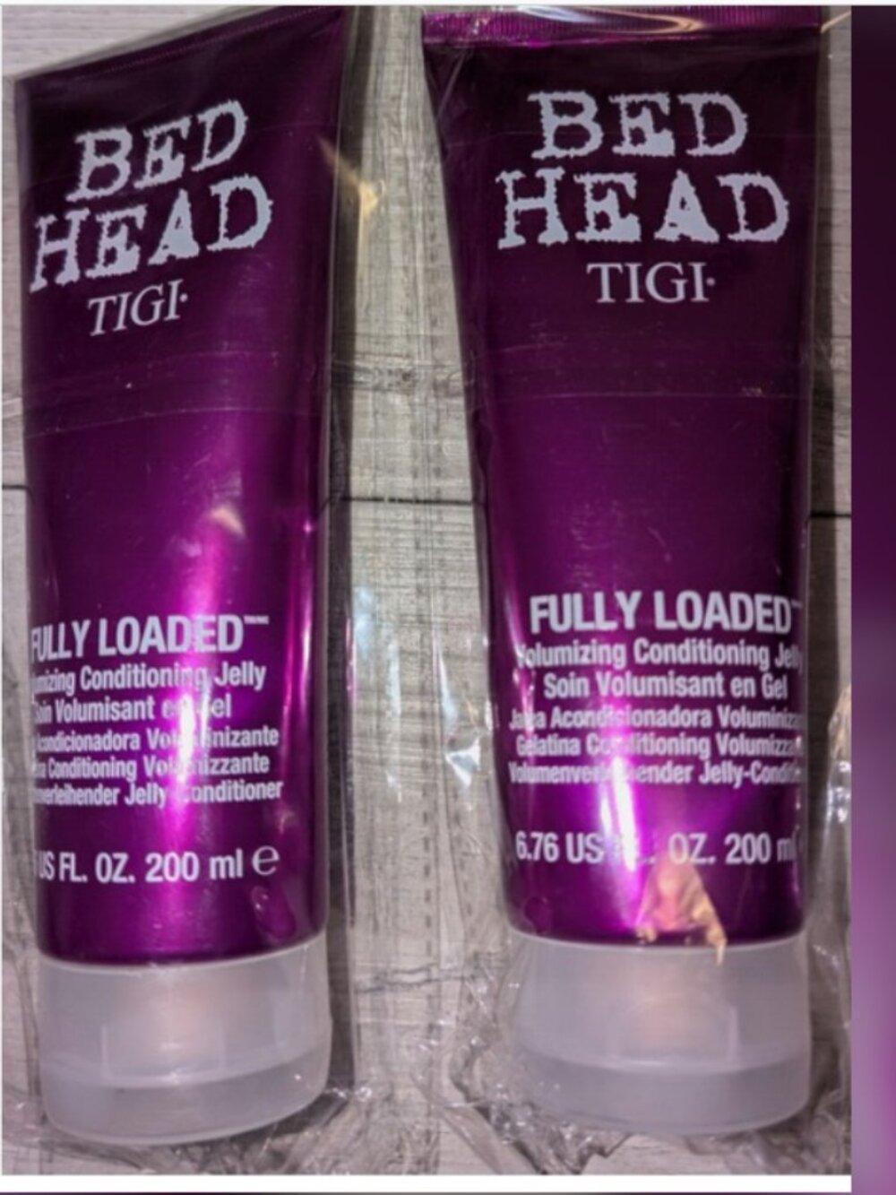 Lot of 2 Tigi Bed Head Fully Loaded Volumizing Conditioning Jelly 6.76 Fl Oz NEW